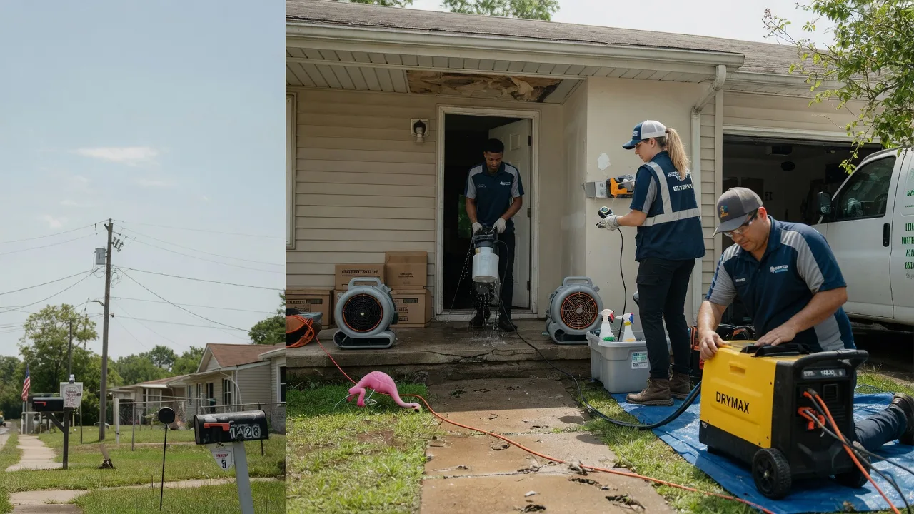 Storm Damage Water Removal in Newark, TX near me